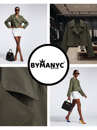 Women's Eco Jacket ST. PATRICK NYFW New Collection BYMANYC ® New York