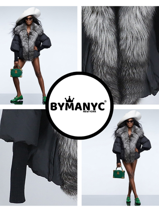 Women's Luxury Puffer Jacket ASPEN New Collection Prêt-à-Porter BYMANYC ® New York