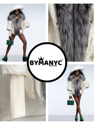 Women's Winter Luxury Puffer Jacket VAIL New Collection Prêt-à-Porter BYMANYC ® New York