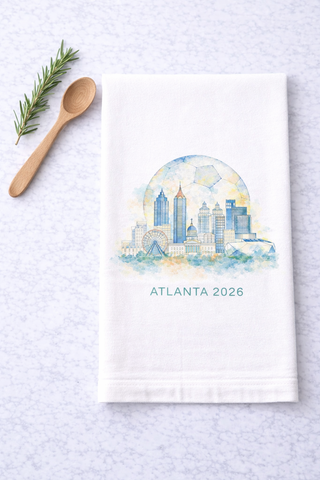 2026 World Cup Atlanta Kitchen Towel