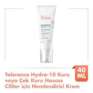 Avene Tolerance Hydra-10 Creme Moisturizing Cream for Sensitive Skin - Gentle Hydration for Babies, Children, and Adults
