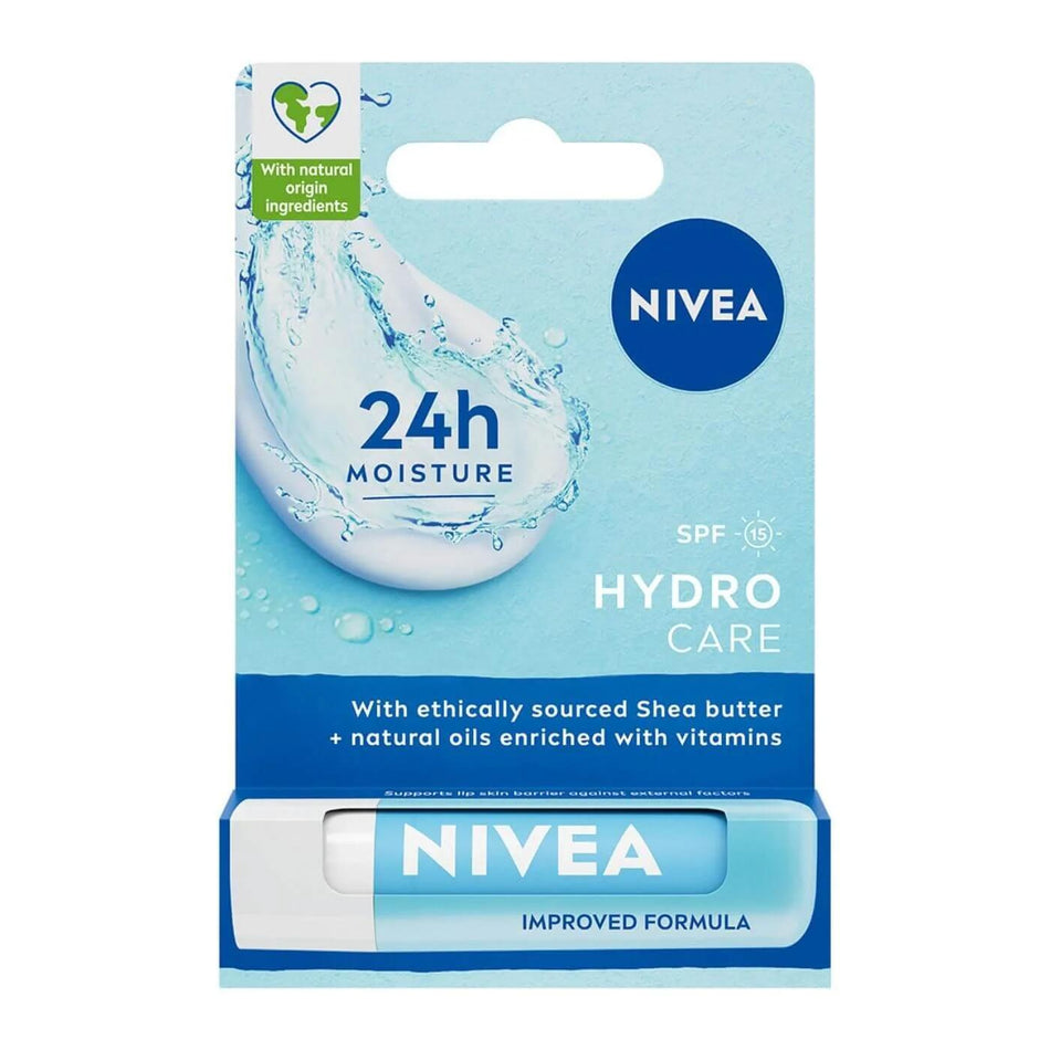 Nivea Hydra Care Lip Balm for Intense Moisture 4.8g - Glamourous Grace