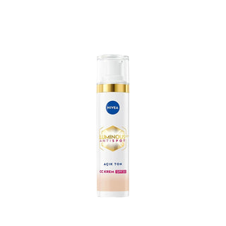 Nivea Luminous630 CC Cream SPF30 - Dark Spot Correction, Even Skin Tone, Light Tone Shade - Glamourous Grace