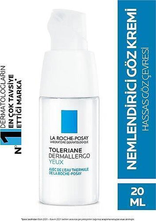 La Roche Posay Toleriane Dermallergo Moisturizing Eye Cream 20ml - Glamourous Grace