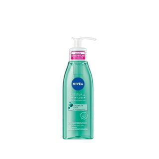 Nivea Derma Skin Clear Anti-Acne Face Cleansing Gel 150ml - Gentle & Effective Skincare - Glamourous Grace