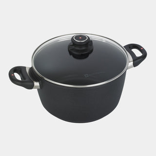 XD Nonstick Stock Pot with Glass Lid | Made in Switzerland