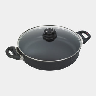 XD Nonstick Sauteuse with Glass Lid | Made in Switzerland