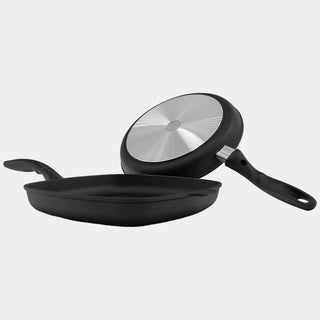 XD Nonstick 2-Piece Set - Fry Pan & Grill Pan | Made in Switzerland
