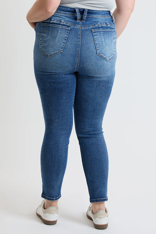 Women's Plus High Rise Curve Confidence  Skinny Jeans - Glamourous Grace