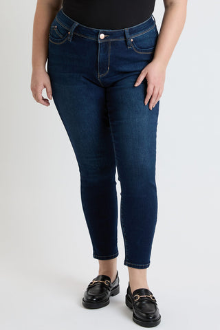 Women's Plus High Rise Curve Confidence  Skinny Jeans - Glamourous Grace