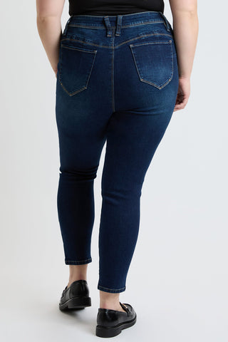 Women's Plus High Rise Curve Confidence  Skinny Jeans - Glamourous Grace