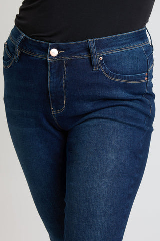 Women's Plus High Rise Curve Confidence  Skinny Jeans - Glamourous Grace