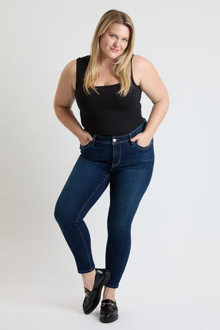 Women's Plus High Rise Curve Confidence  Skinny Jeans - Glamourous Grace