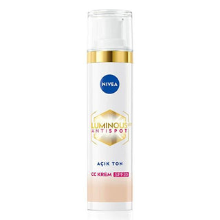 Nivea Luminous630 Anti-Dark Spot Face Cream with SPF30 - Hyaluronic Acid Moisturizer for Even Skin Tone - Glamourous Grace