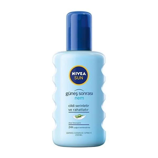 Nivea After Sun Moisturizing Spray with Aloe Vera - 24 Hour Hydration, Dermatologically Tested - Nivea Sun Care