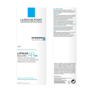 La Roche Posay Lipikar Baume AP+ M Moisturizing Balm for Dry Skin - Fragrance-Free, 2.54 fl oz - Glamourous Grace