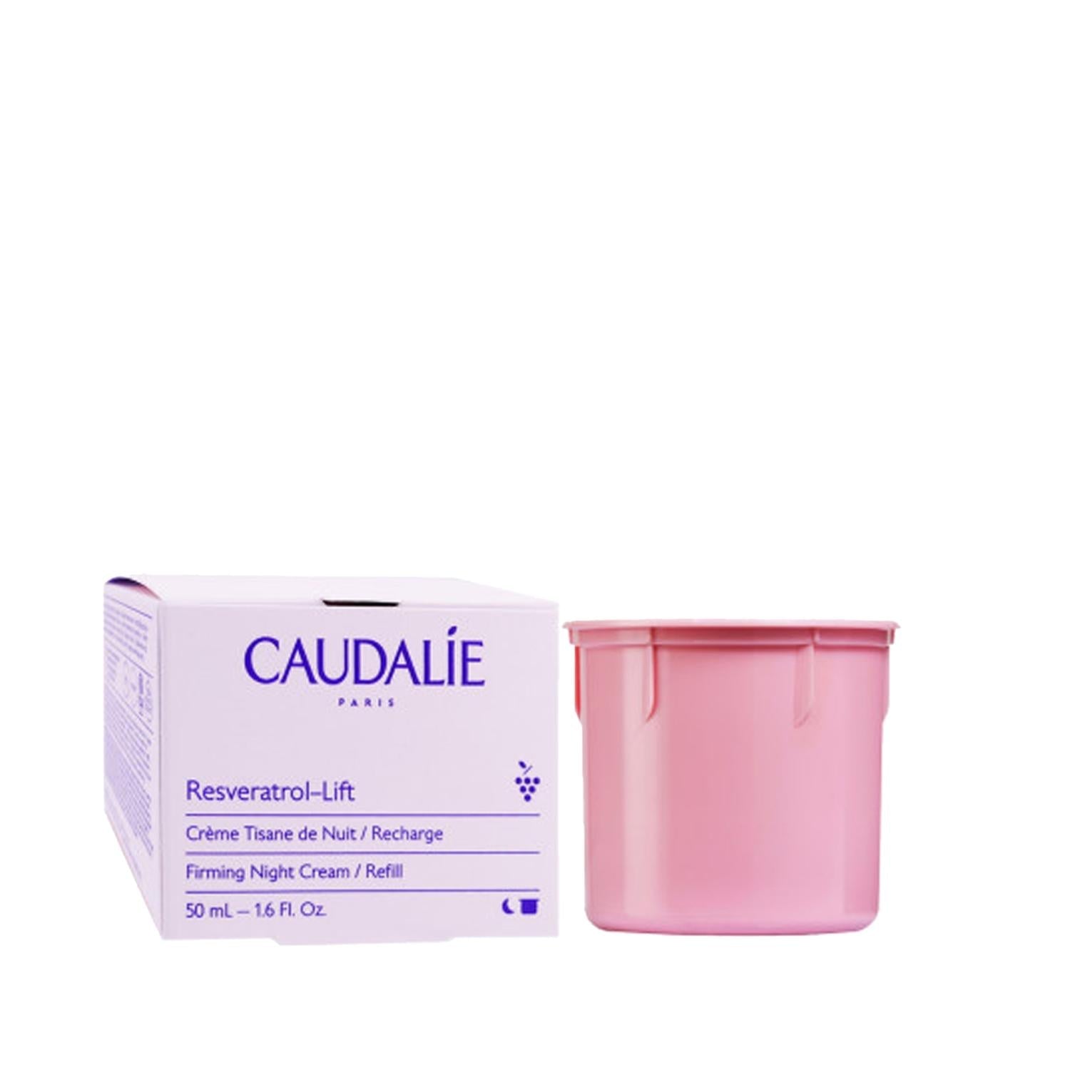 Caudalie Resveratrol-Lift Firming Night Cream - Anti-Aging Skincare for Firmer Skin, 1.69 fl oz - Glamourous Grace