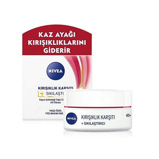 Nivea Anti-Wrinkle Face Cream - Anti-Aging Skincare for 40+, Firms & Moisturizes with UV Protection - Glamourous Grace