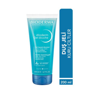 Bioderma Atoderm Shower Gel - Gentle Moisturizing for Dry & Sensitive Skin, 6.76 fl oz - Glamourous Grace
