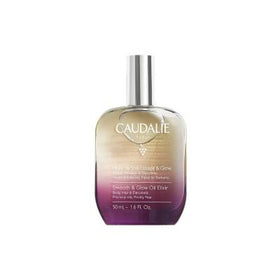 Caudalie Radiance Smoothing Elixir: Nourishing Body and Hair Oil with Argan & Grape Seed - Vegan, Non-Greasy, Natural Oils