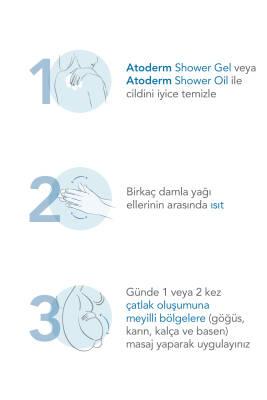 Bioderma Atoderm 2-in-1 Body Oil for Stretch Mark Prevention & Moisturizing - 5.07 fl oz, Non-Greasy, Pregnancy Skincare - Glamourous Grace