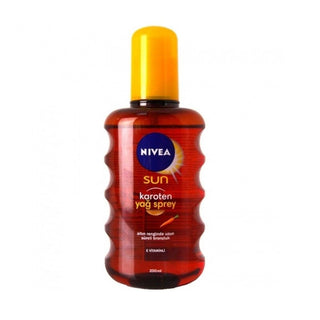 Nivea Sun Karoten Tanning Oil 6.76 fl oz - Achieve a Deep, Golden Tan with Intense Tanning Effect - Glamourous Grace