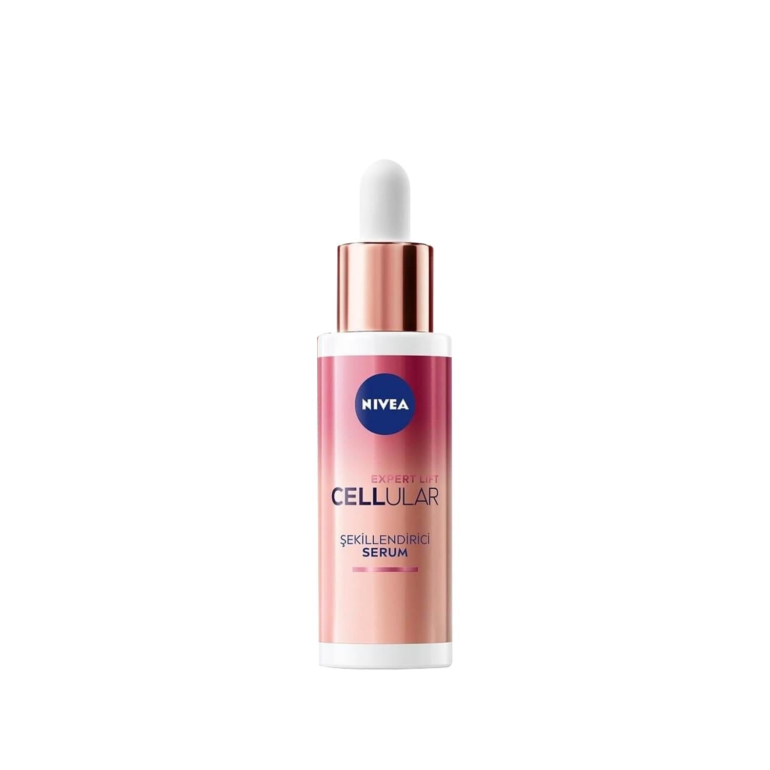 Nivea Cellular Expert Lift Anti-Aging Serum - 30ml Firming & Lifting Facial Serum for Aging Skin - Glamourous Grace