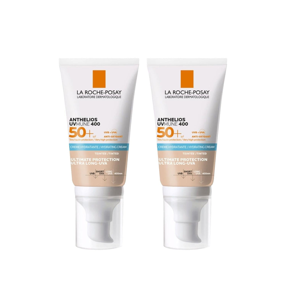 La Roche Posay Anthelios UVMune Tinted SPF 50+ Sunscreen - Moisturizing & UV Protection for Everyday Use