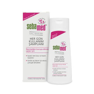 Sebamed Everyday Shampoo 400ml - pH 5.5 Shampoo for Dry, Weak Hair - Glamourous Grace