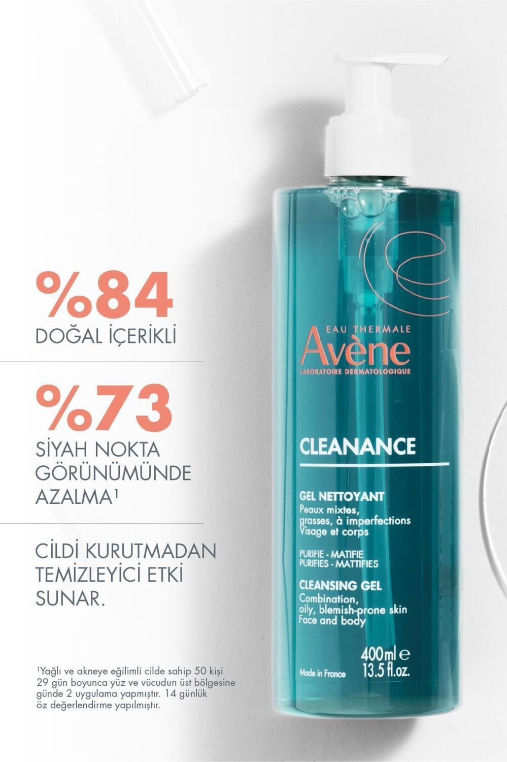 Avene Cleanance Cleansing Gel for Oily & Acne-Prone Skin - Soothing, Matte Finish, Natural Ingredients - Glamourous Grace