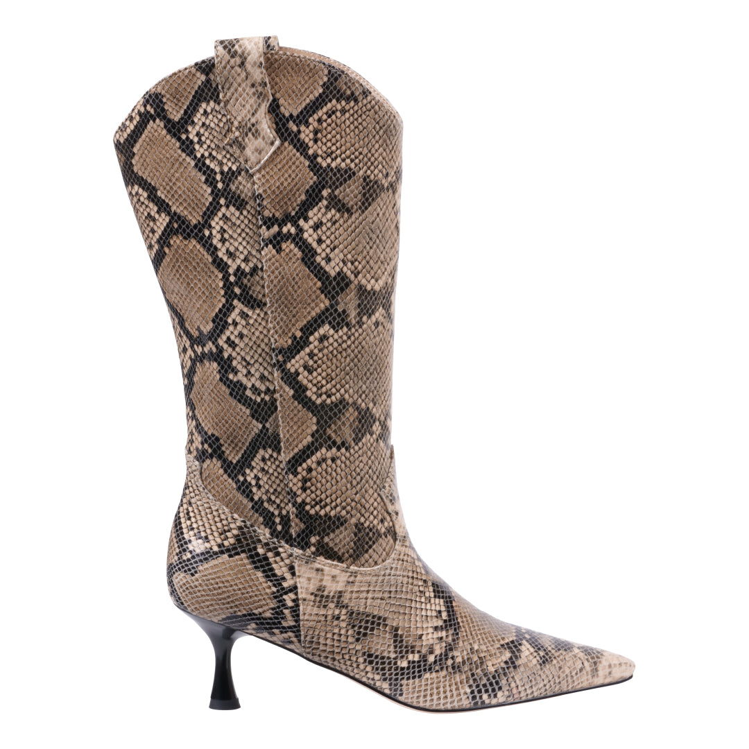 Women's Thalia Taupe Bootie - Glamourous Grace