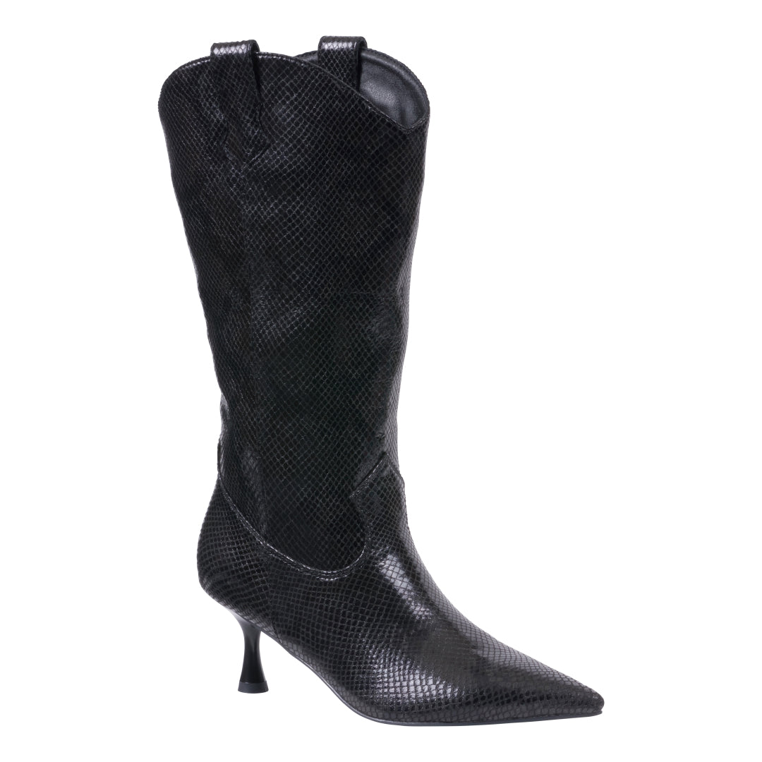 Women's Thalia Black Bootie - Glamourous Grace