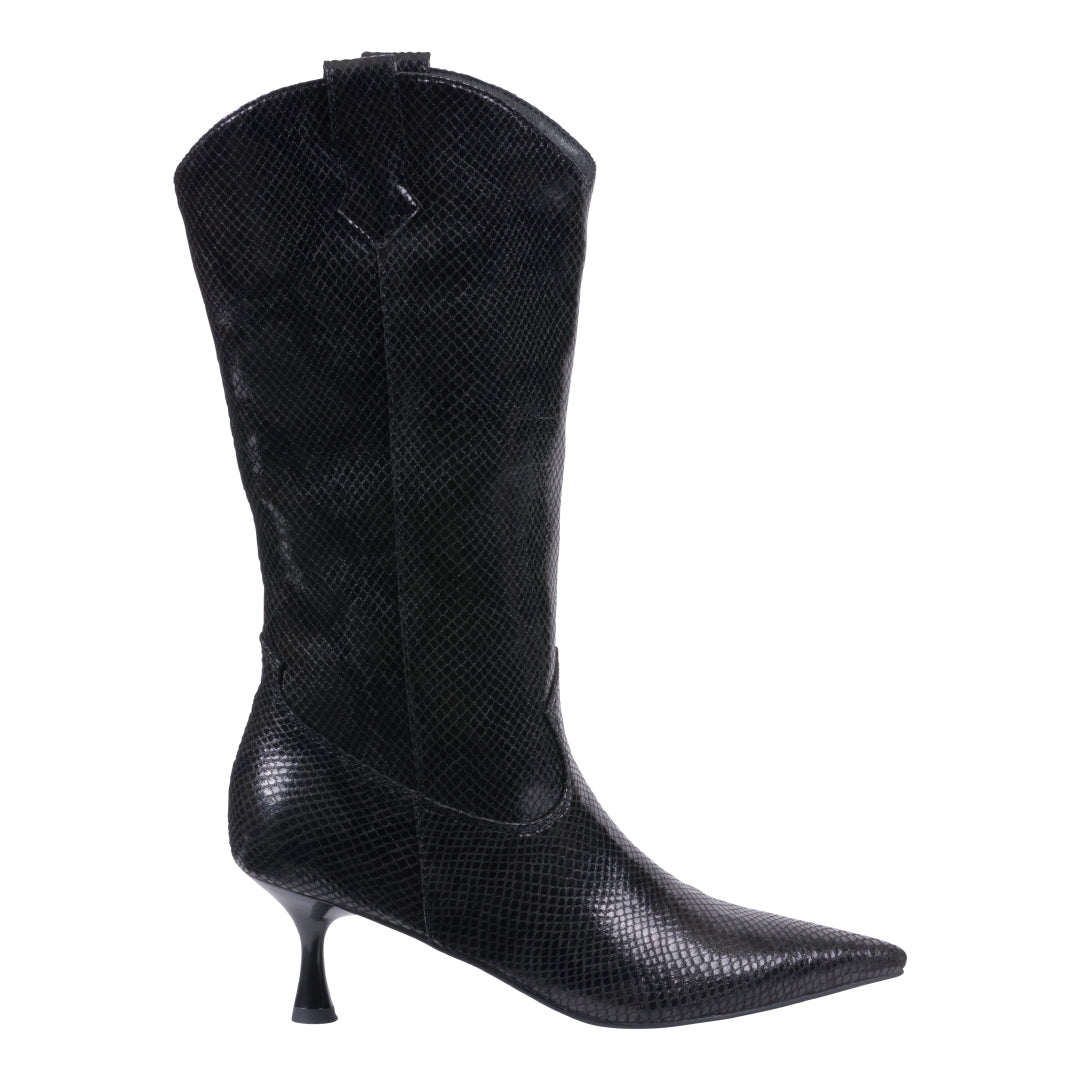 Women's Thalia Black Bootie - Glamourous Grace