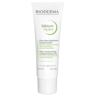 Bioderma Sebium Hydra: Intense Hydration Facial Moisturizer for Oily, Acne-Prone & Irritated Skin | Non-Comedogenic, Skin Barrier Repair - Glamourous Grace