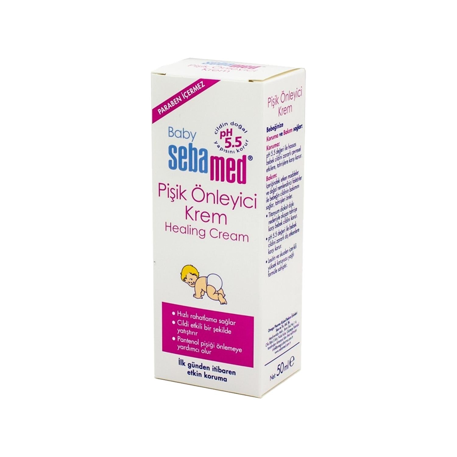 Sebamed Diaper Rash Cream 50ml - Gentle, Hypoallergenic Baby Skin Care - Glamourous Grace