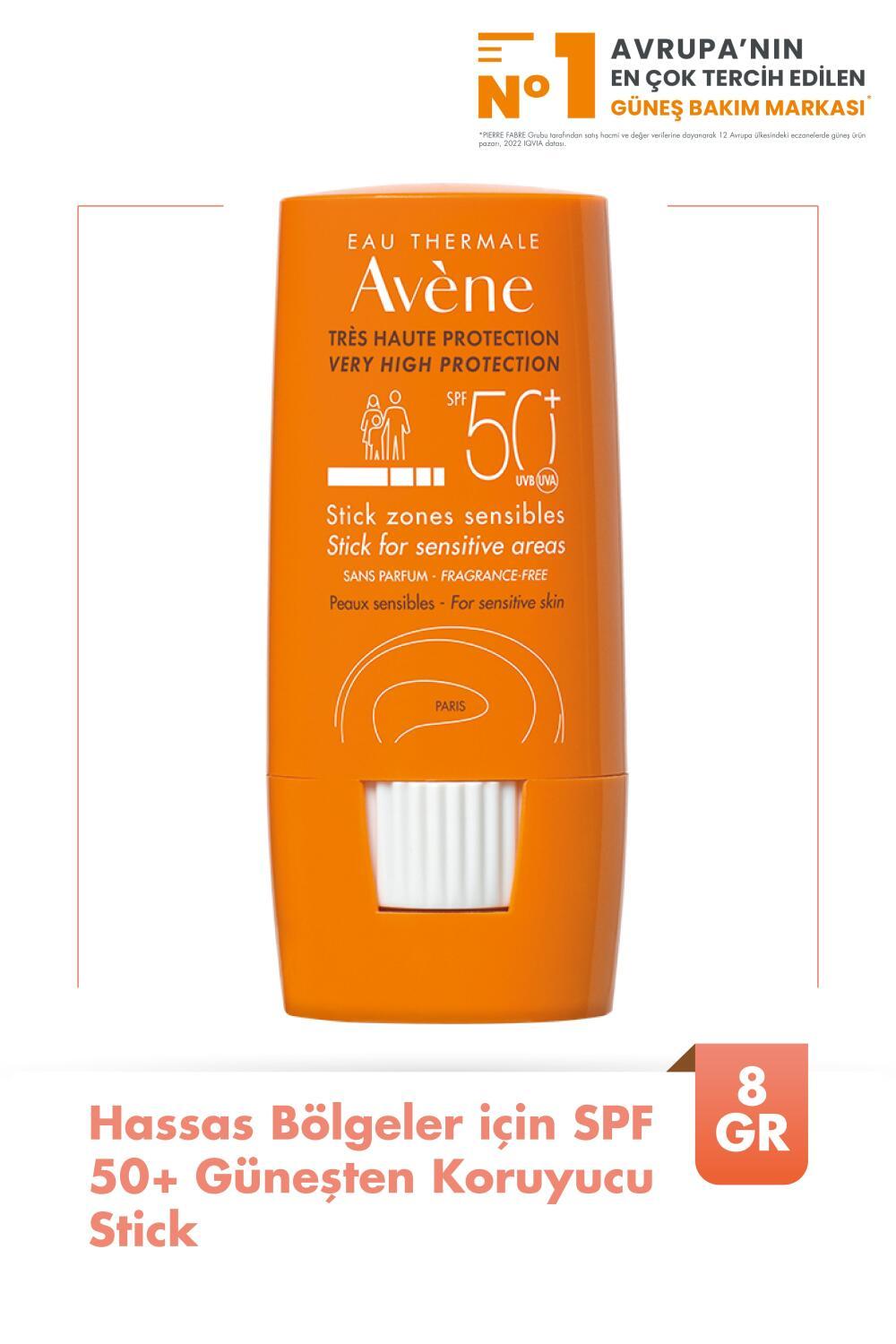 Avene Sensitive Skin SPF50 Sunscreen Stick - Protects Sensitive Areas, Moisturizing, Non-Irritating - Glamourous Grace