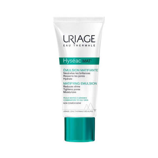 Uriage Hyseac Mat 40ml Mattifying Cream for Oily Skin - Makeup Base, Pore Minimization - Glamourous Grace