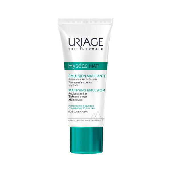 Uriage Hyseac Mat 40ml Mattifying Cream for Oily Skin - Makeup Base, Pore Minimization - Glamourous Grace