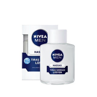Nivea Men After Shave Lotion - Soothing, Moisturizing Care for Sensitive Skin, 3.38 fl oz - Glamourous Grace