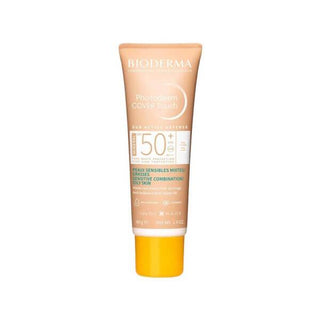 Bioderma Photoderm COVER Touch SPF50+ Very Light: High Protection Tinted Mineral Sunscreen for Sensitive Skin, Facial Sunscreen, 40gr - Glamourous Grace