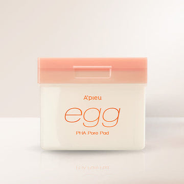 A'pieu Egg PHA Pore Pad 180g/80ea - Glamourous Grace