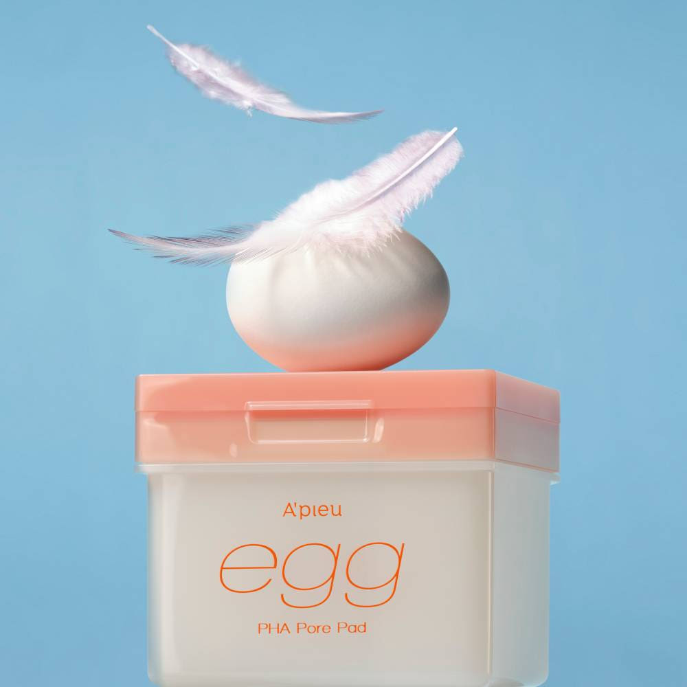 A'pieu Egg PHA Pore Pad 180g/80ea - Glamourous Grace
