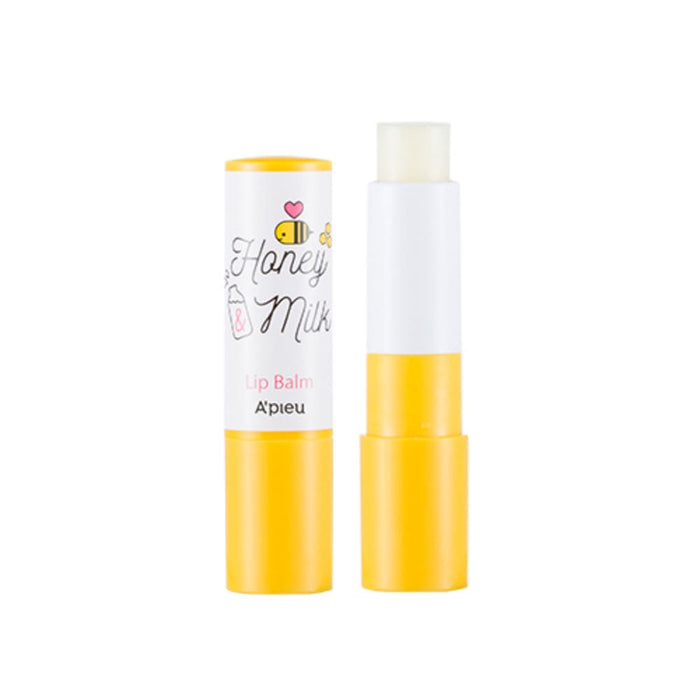 A'pieu Honey & Milk Lip Balm 3.3g - Glamourous Grace