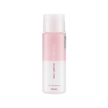 A'pieu Mineral Lip & Eye Remover Sweet Rose 100ml - Glamourous Grace