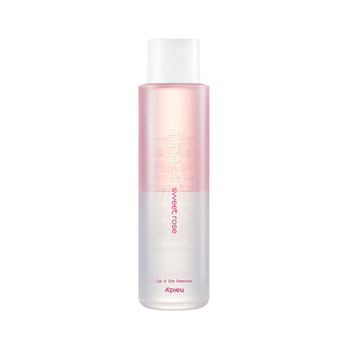 A'pieu Mineral Lip & Eye Remover Sweet Rose 250ml - Glamourous Grace