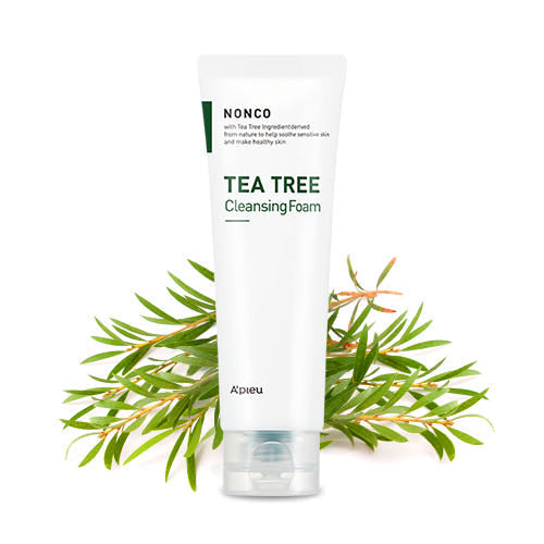 A'pieu Nonco Tea Tree Cleansing Foam 130ml - Glamourous Grace