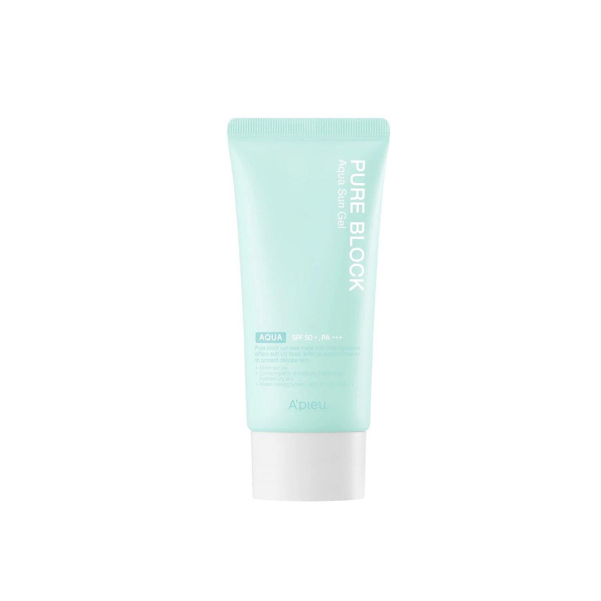 A'pieu Pure Block Aqua Sun Gel SPF50+/PA+++ 50ml - Glamourous Grace