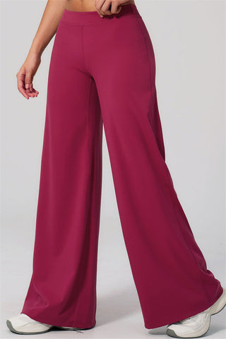 The Revive Crop Top Straight Leg Pants 2-Piece Set