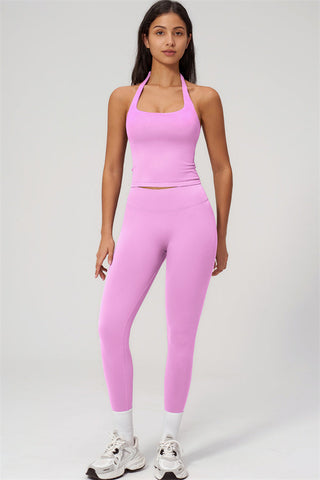The Empower Halter Crop Top
