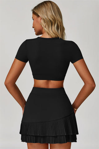 The Lavish Cut-out Crop Top